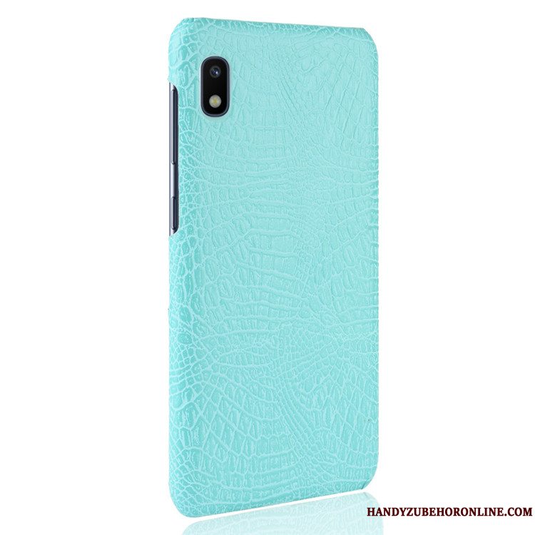 Etui Samsung Galaxy A10 Tasker Telefonlys, Cover Samsung Galaxy A10 Beskyttelse Krokodille Mønster Kvalitet