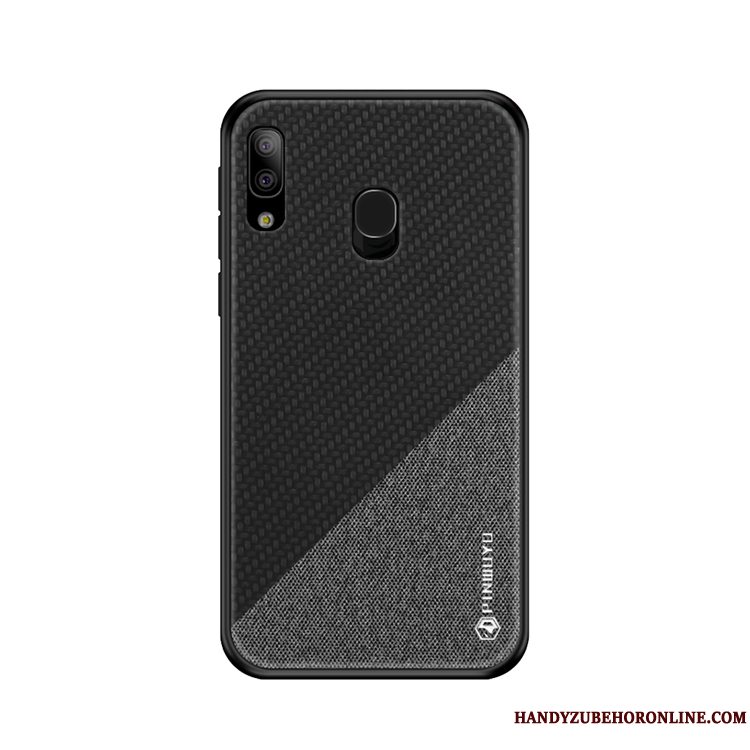 Etui Samsung Galaxy A20e Tasker Klud Tynd, Cover Samsung Galaxy A20e Silikone Nubuck Anti-fald