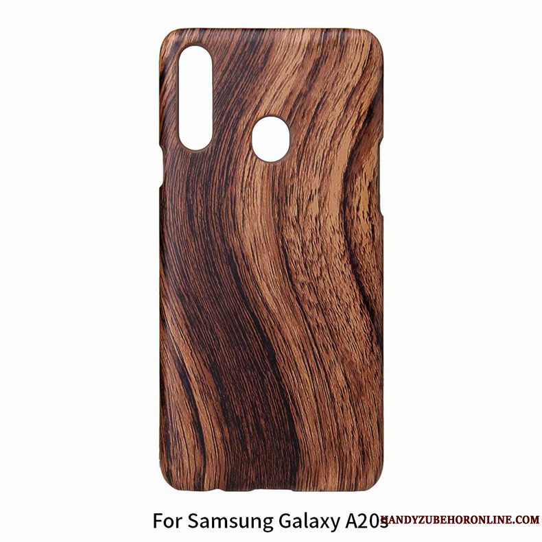 Etui Samsung Galaxy A20s Beskyttelse Nubuck Hård, Cover Samsung Galaxy A20s Let Tynd Telefon