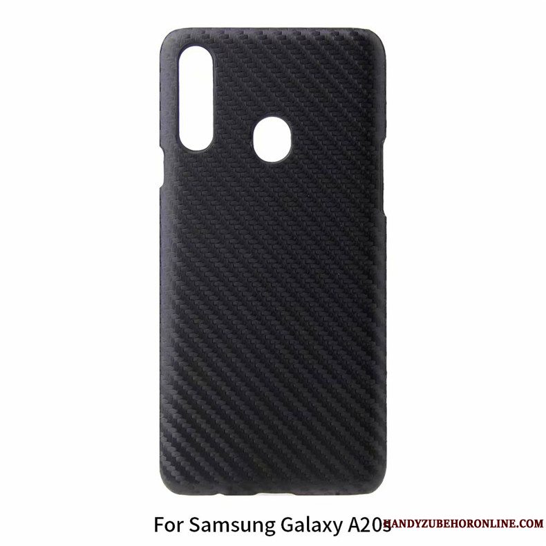 Etui Samsung Galaxy A20s Beskyttelse Nubuck Hård, Cover Samsung Galaxy A20s Let Tynd Telefon