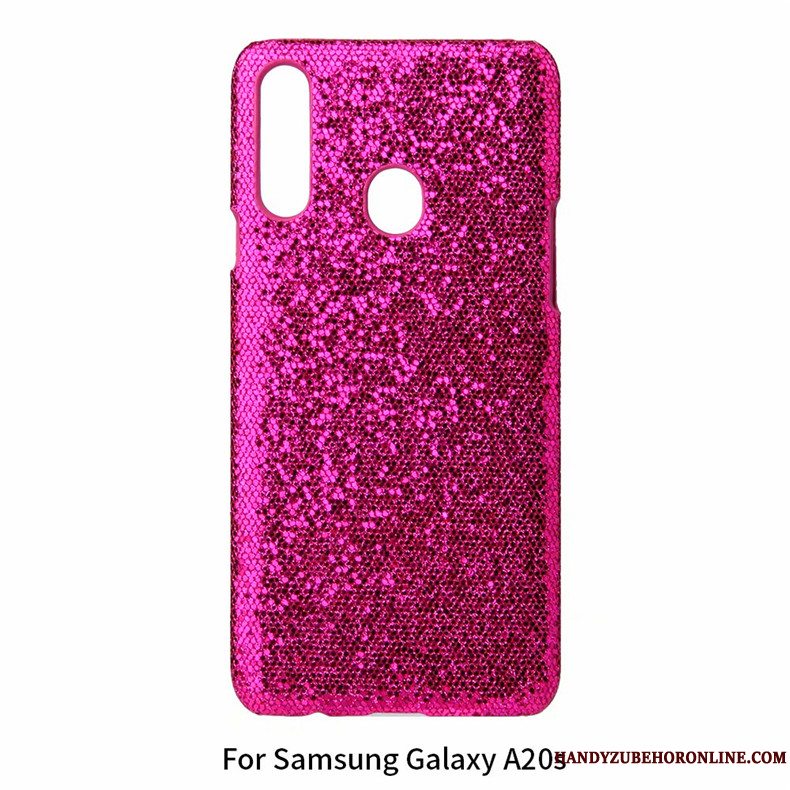 Etui Samsung Galaxy A20s Beskyttelse Nubuck Hård, Cover Samsung Galaxy A20s Let Tynd Telefon