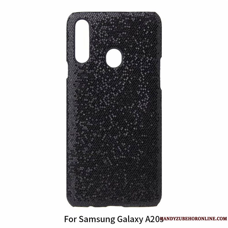 Etui Samsung Galaxy A20s Beskyttelse Nubuck Hård, Cover Samsung Galaxy A20s Let Tynd Telefon