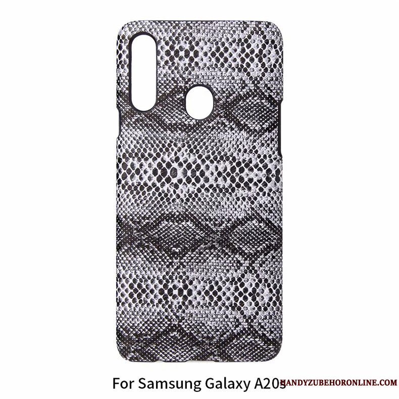 Etui Samsung Galaxy A20s Beskyttelse Nubuck Hård, Cover Samsung Galaxy A20s Let Tynd Telefon