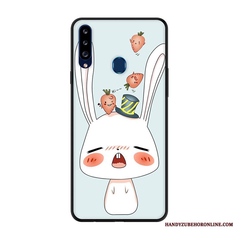 Etui Samsung Galaxy A20s Beskyttelse Rød Anti-fald, Cover Samsung Galaxy A20s Cartoon Telefon