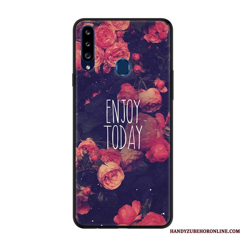 Etui Samsung Galaxy A20s Beskyttelse Rød Anti-fald, Cover Samsung Galaxy A20s Cartoon Telefon