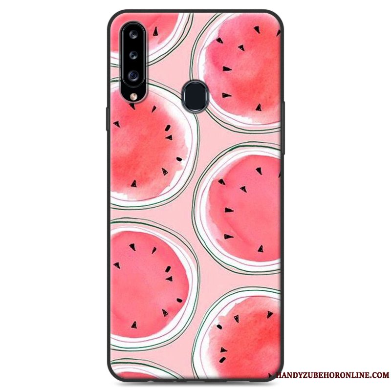 Etui Samsung Galaxy A20s Beskyttelse Scenery Telefon, Cover Samsung Galaxy A20s Malet Simple Blå