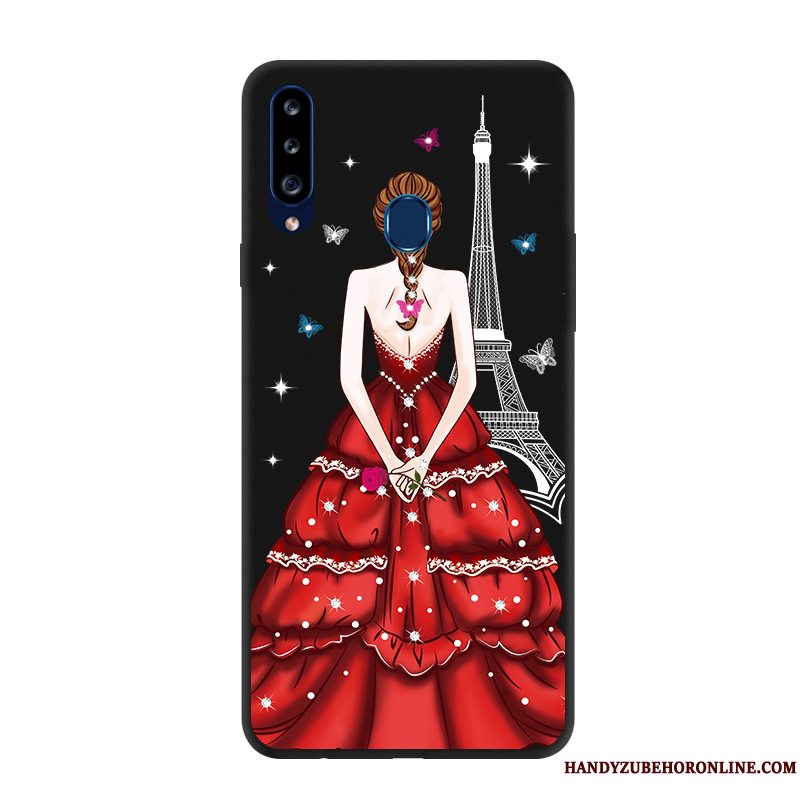 Etui Samsung Galaxy A20s Blød Anti-fald Simple, Cover Samsung Galaxy A20s Beskyttelse Telefontilpas