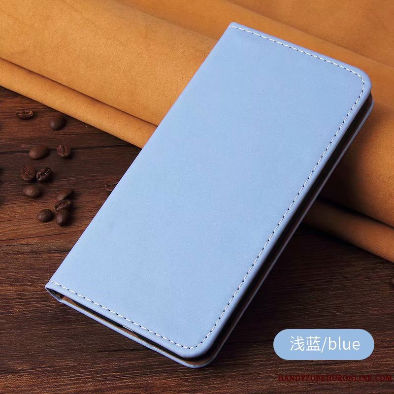 Etui Samsung Galaxy A20s Læder Anti-fald Business, Cover Samsung Galaxy A20s Folio Telefongrøn