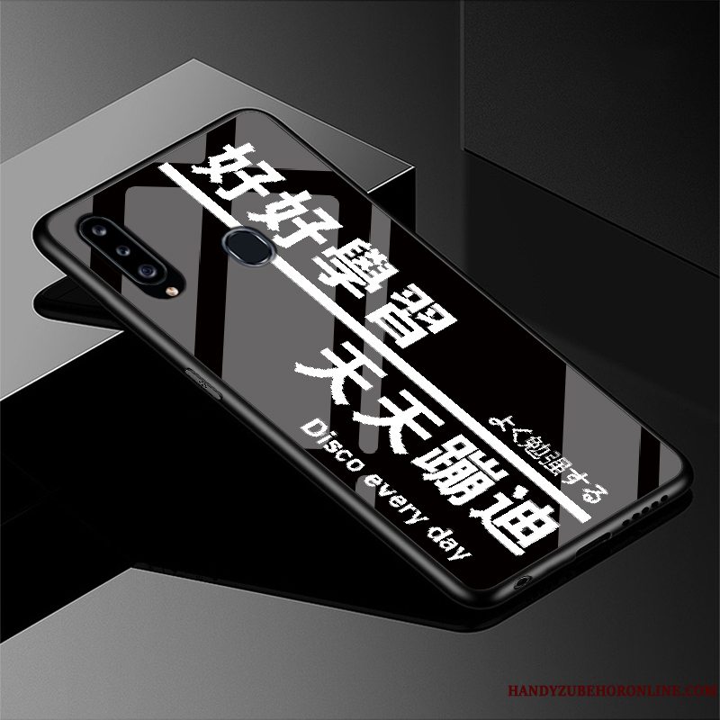 Etui Samsung Galaxy A20s Silikone Anti-fald Tilpas, Cover Samsung Galaxy A20s Beskyttelse Telefonblå