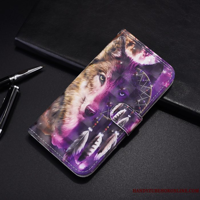 Etui Samsung Galaxy A21s Folio Hvid Telefon, Cover Samsung Galaxy A21s Læder