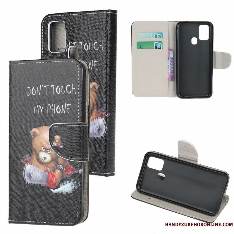 Etui Samsung Galaxy A21s Tasker Grøn Telefon, Cover Samsung Galaxy A21s Beskyttelse Model