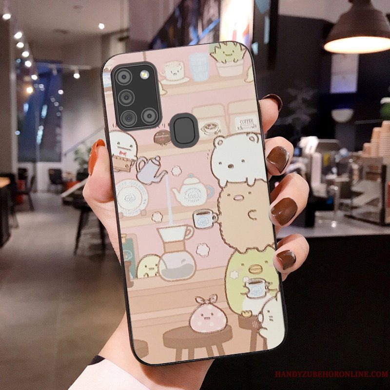 Etui Samsung Galaxy A21s Tasker Trend Ny, Cover Samsung Galaxy A21s Cartoon Frisk Lille Sektion