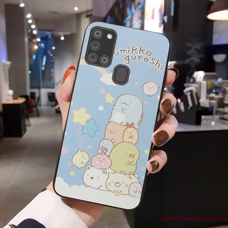 Etui Samsung Galaxy A21s Tasker Trend Ny, Cover Samsung Galaxy A21s Cartoon Frisk Lille Sektion