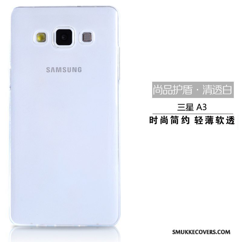Etui Samsung Galaxy A3 2015 Blød Telefongennemsigtig, Cover Samsung Galaxy A3 2015 Beskyttelse