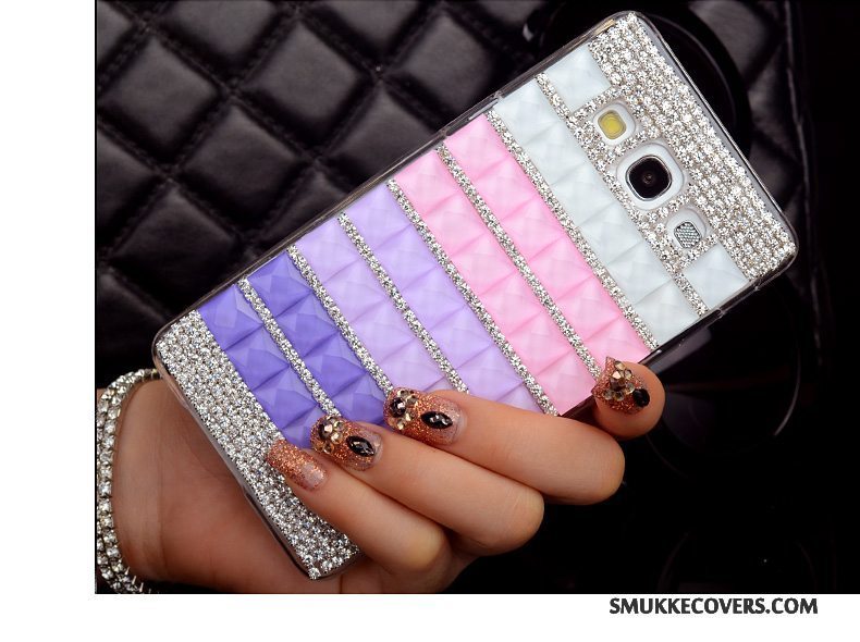 Etui Samsung Galaxy A3 2015 Farve Telefonhård, Cover Samsung Galaxy A3 2015 Beskyttelse Bagdæksel Tynd