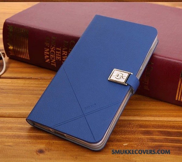 Etui Samsung Galaxy A3 2015 Læder Telefontynd, Cover Samsung Galaxy A3 2015 Beskyttelse Lyserød