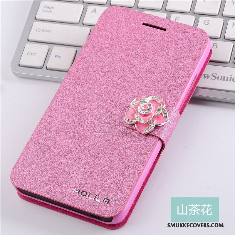 Etui Samsung Galaxy A3 2015 Læder Trend Lyseblå, Cover Samsung Galaxy A3 2015 Beskyttelse Telefon
