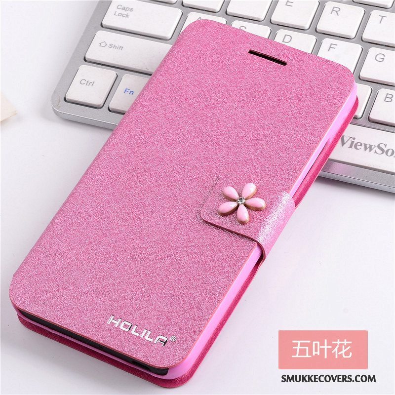 Etui Samsung Galaxy A3 2015 Læder Trend Lyseblå, Cover Samsung Galaxy A3 2015 Beskyttelse Telefon