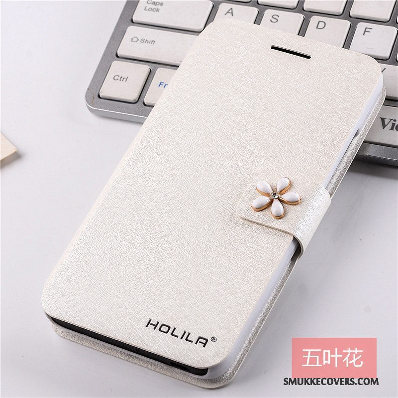 Etui Samsung Galaxy A3 2015 Læder Trend Lyseblå, Cover Samsung Galaxy A3 2015 Beskyttelse Telefon