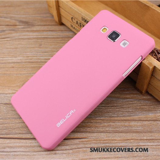 Etui Samsung Galaxy A3 2015 Malet Nubuck Tynd, Cover Samsung Galaxy A3 2015 Beskyttelse Telefonhård