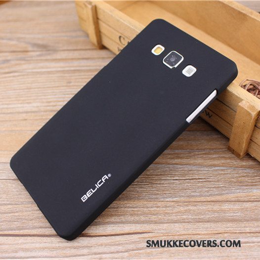 Etui Samsung Galaxy A3 2015 Malet Nubuck Tynd, Cover Samsung Galaxy A3 2015 Beskyttelse Telefonhård