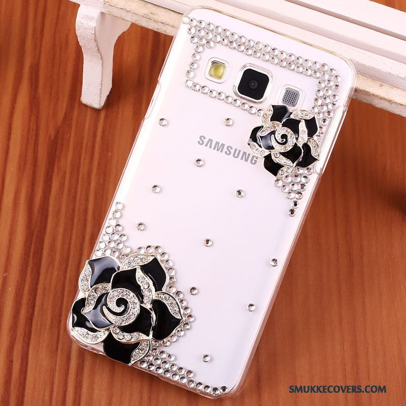 Etui Samsung Galaxy A3 2015 Strass Anti-fald Hård, Cover Samsung Galaxy A3 2015 Beskyttelse Telefonguld