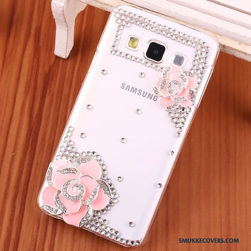 Etui Samsung Galaxy A3 2015 Strass Anti-fald Hård, Cover Samsung Galaxy A3 2015 Beskyttelse Telefonguld