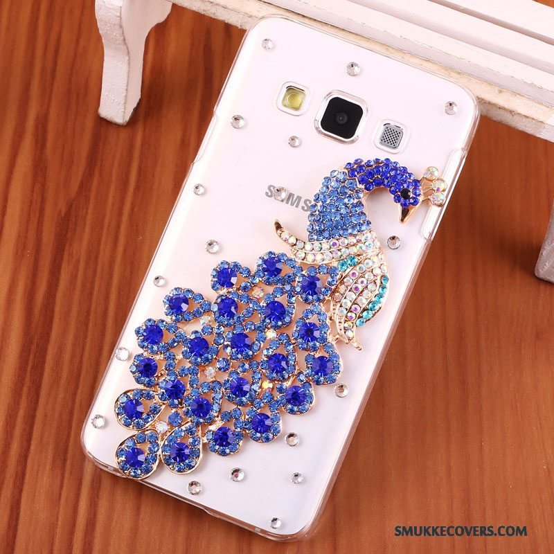 Etui Samsung Galaxy A3 2015 Strass Anti-fald Hård, Cover Samsung Galaxy A3 2015 Beskyttelse Telefonguld