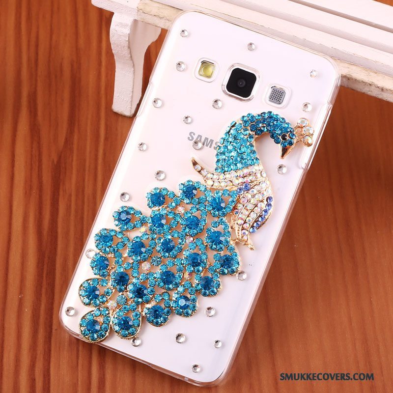 Etui Samsung Galaxy A3 2015 Strass Anti-fald Hård, Cover Samsung Galaxy A3 2015 Beskyttelse Telefonguld