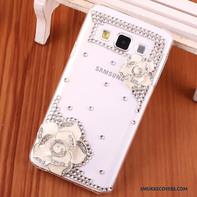 Etui Samsung Galaxy A3 2015 Strass Anti-fald Hård, Cover Samsung Galaxy A3 2015 Beskyttelse Telefonguld
