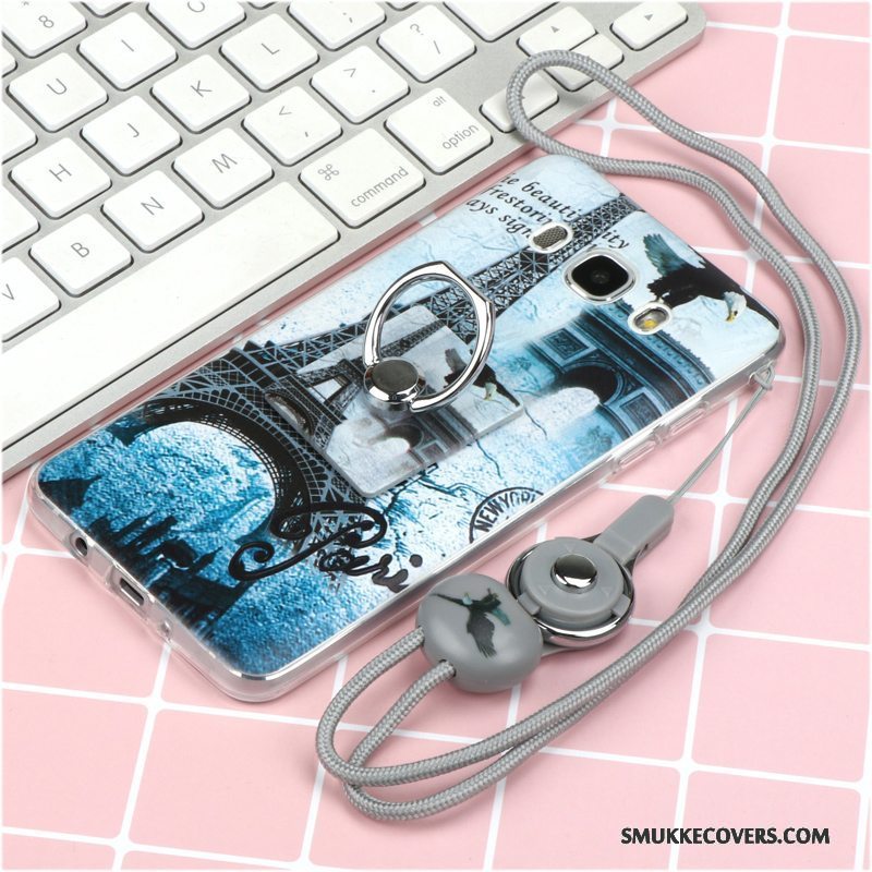 Etui Samsung Galaxy A3 2016 Blød Lyserød Telefon, Cover Samsung Galaxy A3 2016 Beskyttelse