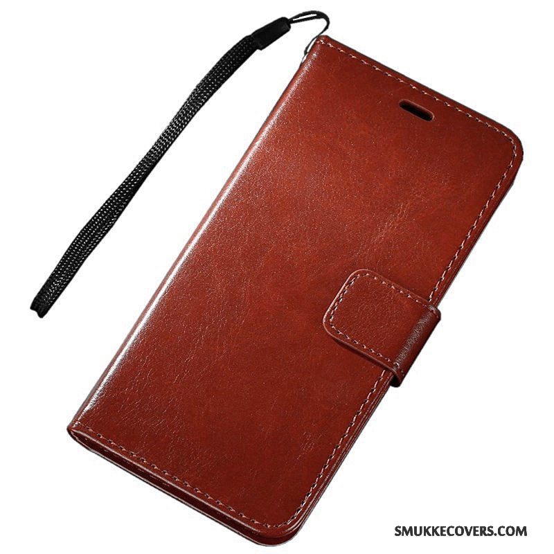 Etui Samsung Galaxy A3 2017 Læder Rød Telefon, Cover Samsung Galaxy A3 2017 Folio