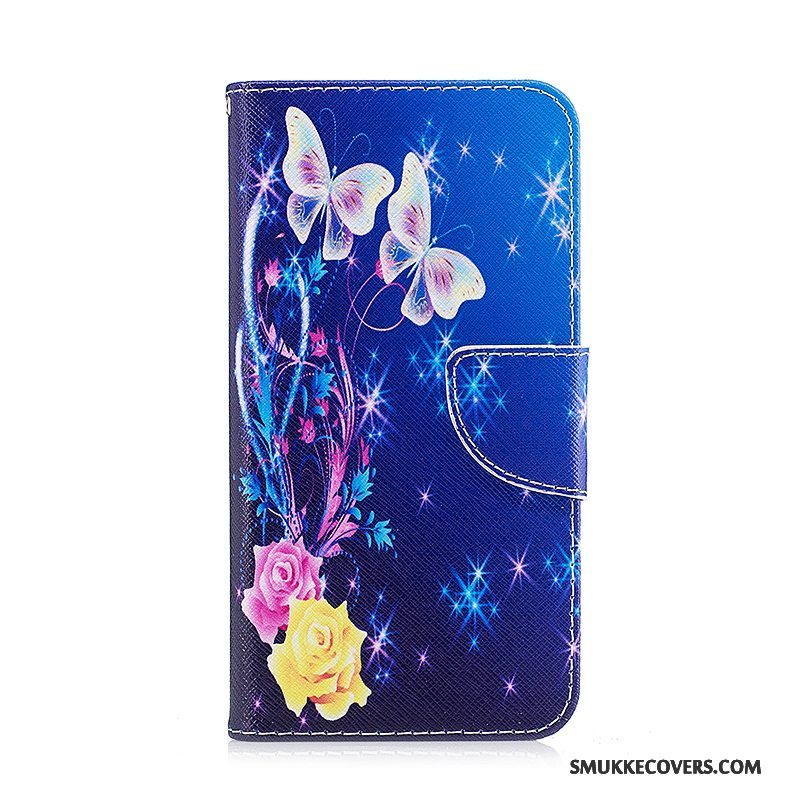 Etui Samsung Galaxy A3 2017 Malet Hvid Telefon, Cover Samsung Galaxy A3 2017 Læder