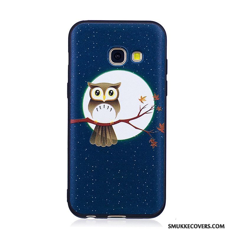 Etui Samsung Galaxy A3 2017 Malet Telefonsort, Cover Samsung Galaxy A3 2017 Cartoon Trend