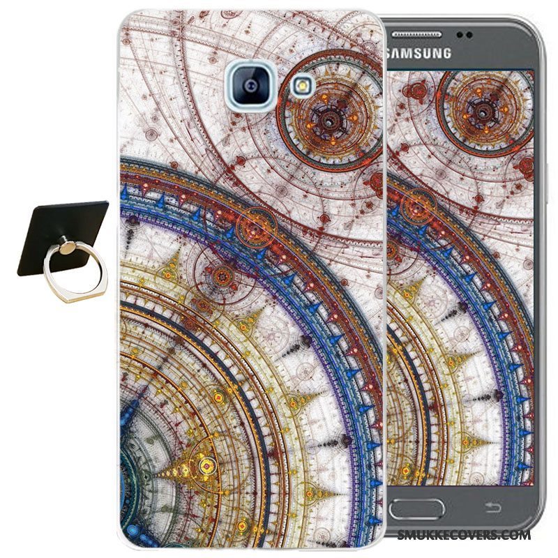 Etui Samsung Galaxy A3 2017 Tasker Blå Anti-fald, Cover Samsung Galaxy A3 2017 Blød Telefon