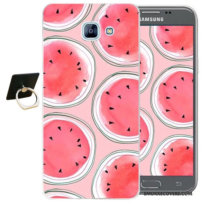 Etui Samsung Galaxy A3 2017 Tasker Blå Anti-fald, Cover Samsung Galaxy A3 2017 Blød Telefon