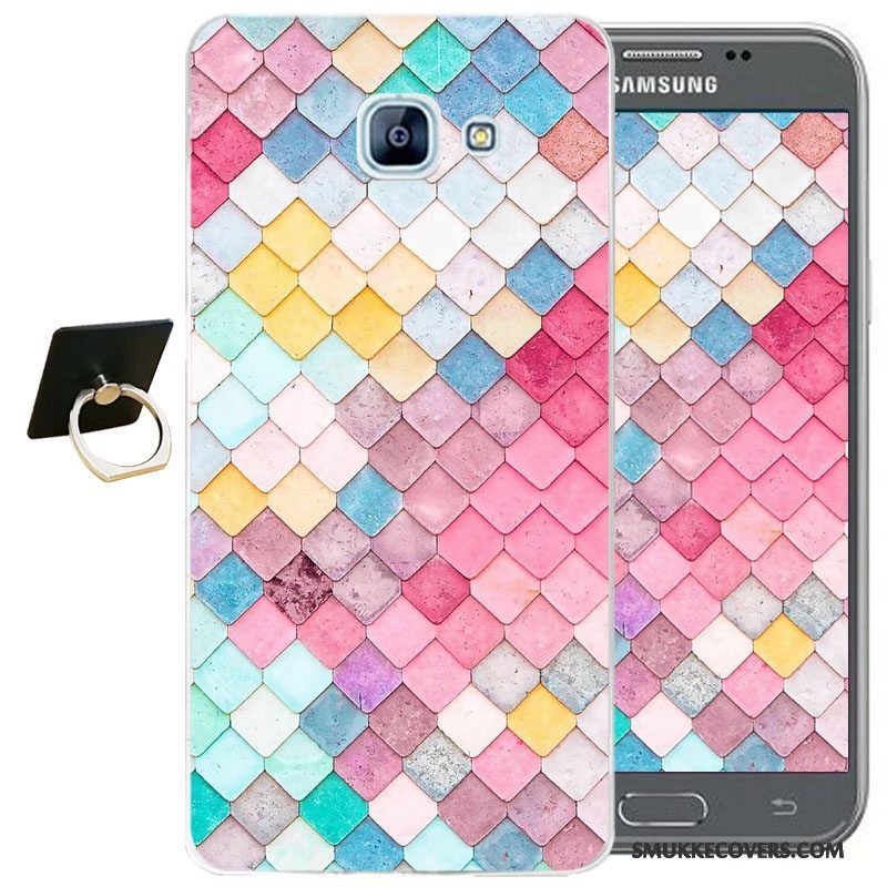 Etui Samsung Galaxy A3 2017 Tasker Blå Anti-fald, Cover Samsung Galaxy A3 2017 Blød Telefon