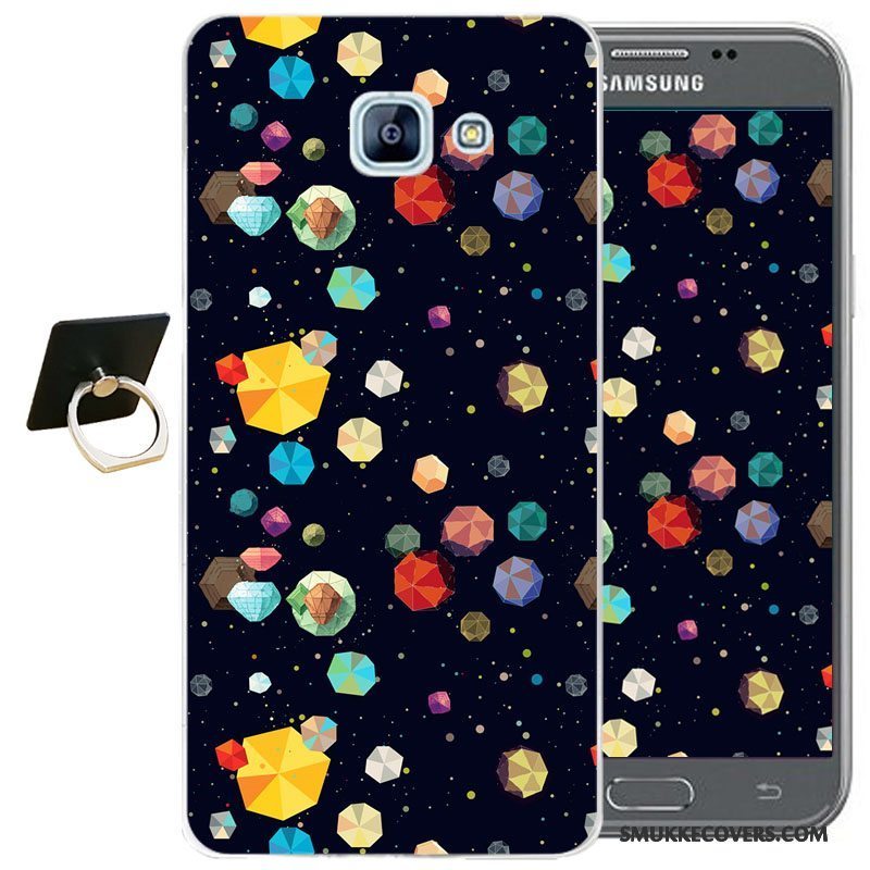 Etui Samsung Galaxy A3 2017 Tasker Blå Anti-fald, Cover Samsung Galaxy A3 2017 Blød Telefon