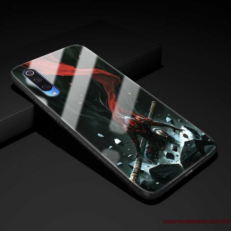 Etui Samsung Galaxy A30s Beskyttelse Mønster Net Red, Cover Samsung Galaxy A30s Glas Telefon