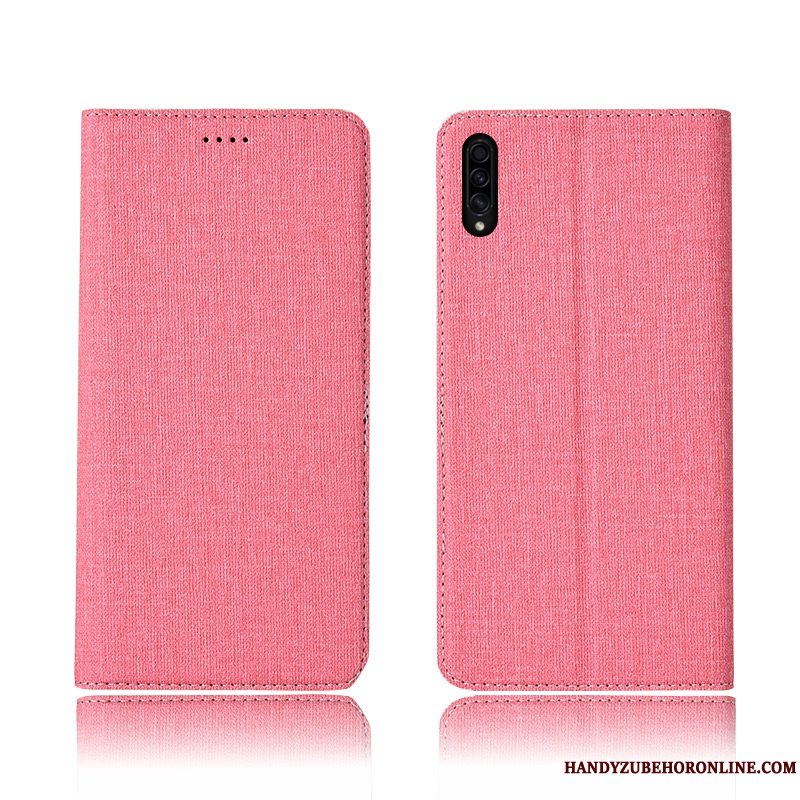 Etui Samsung Galaxy A30s Beskyttelse Nubuck Telefon, Cover Samsung Galaxy A30s Læder Bomuld Og Linned Trendy