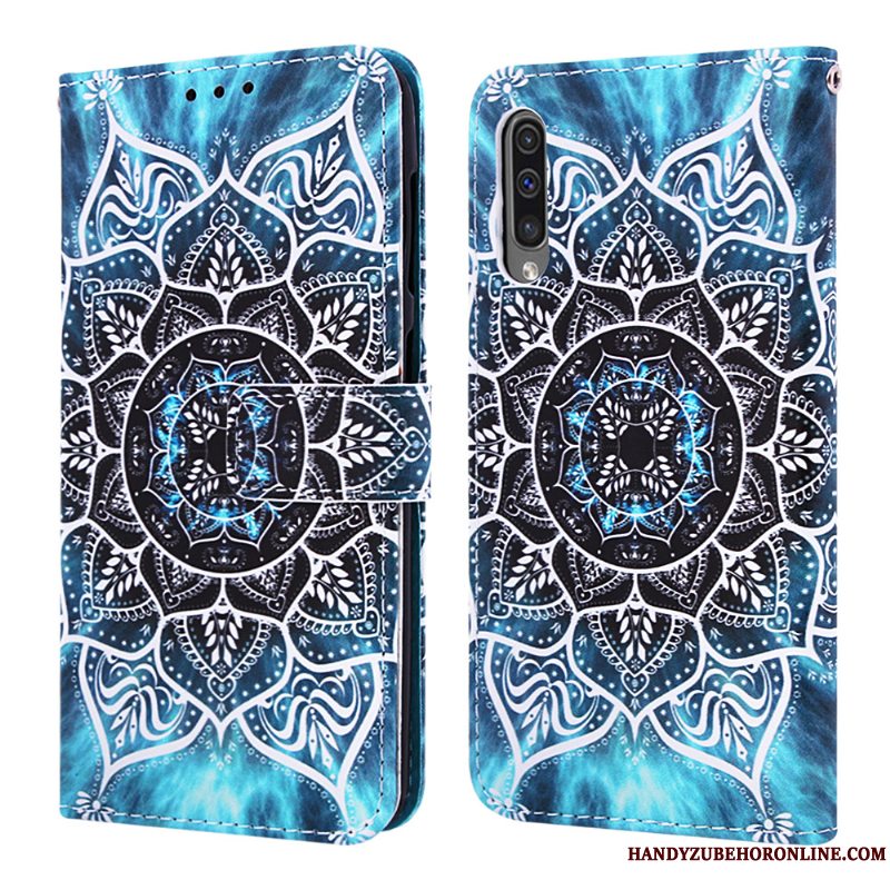 Etui Samsung Galaxy A30s Blød Af Personlighed Sort, Cover Samsung Galaxy A30s Læder Kort