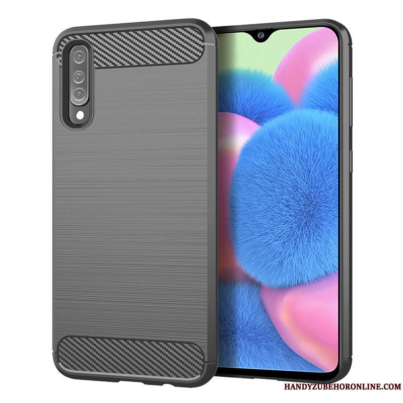 Etui Samsung Galaxy A30s Blød Mønster Silke, Cover Samsung Galaxy A30s Beskyttelse Anti-fald Telefon