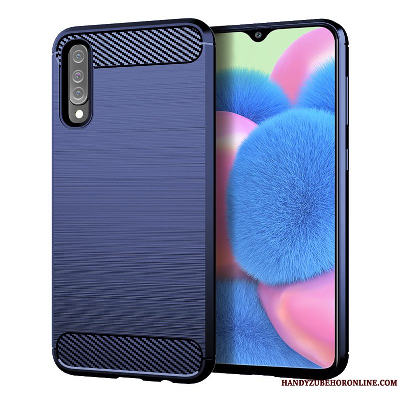 Etui Samsung Galaxy A30s Blød Mønster Silke, Cover Samsung Galaxy A30s Beskyttelse Anti-fald Telefon