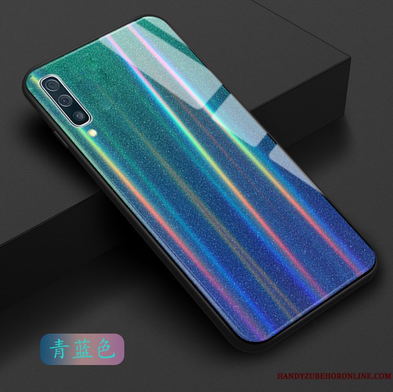 Etui Samsung Galaxy A30s Lilla Gradient, Cover Samsung Galaxy A30s Blå Telefon