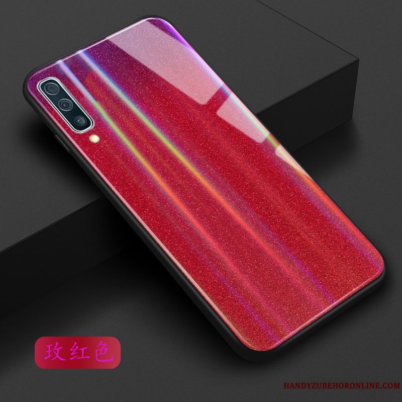 Etui Samsung Galaxy A30s Lilla Gradient, Cover Samsung Galaxy A30s Blå Telefon