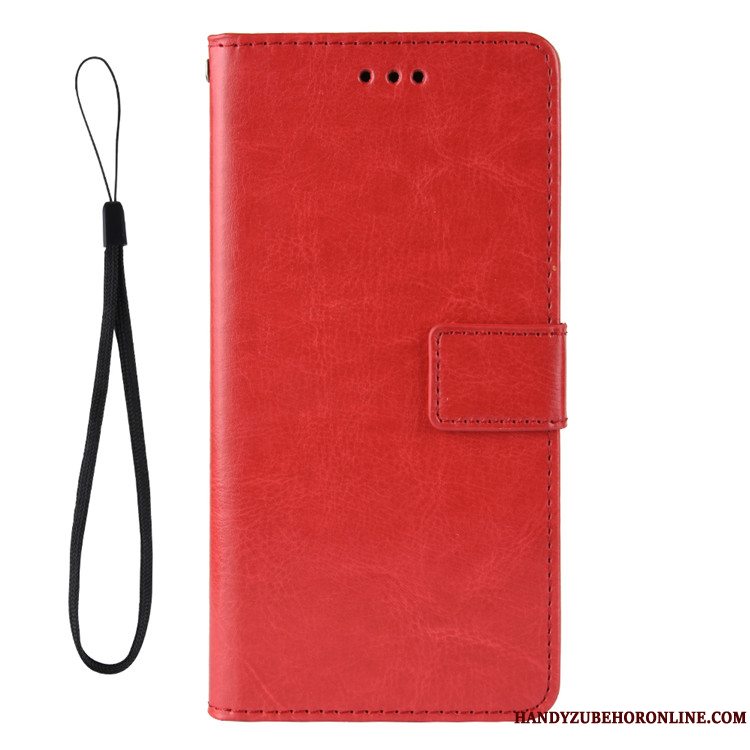 Etui Samsung Galaxy A30s Læder Hængende Ornamenter Business, Cover Samsung Galaxy A30s Folio Mønster Guld