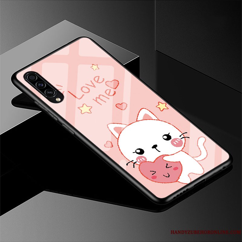 Etui Samsung Galaxy A30s Tasker Glas Smuk, Cover Samsung Galaxy A30s Cartoon Nubuck Telefon