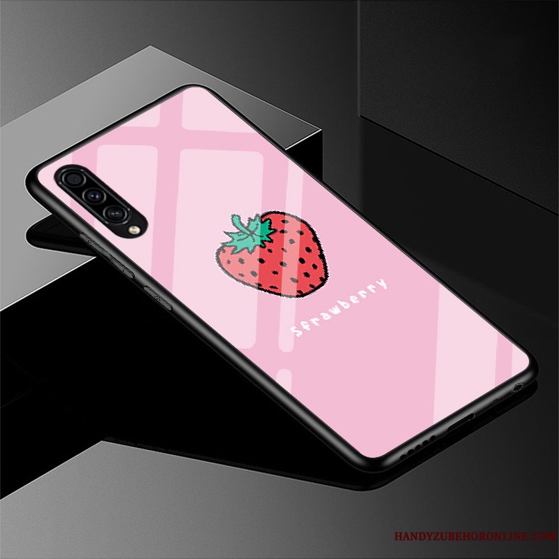 Etui Samsung Galaxy A30s Tasker Glas Smuk, Cover Samsung Galaxy A30s Cartoon Nubuck Telefon