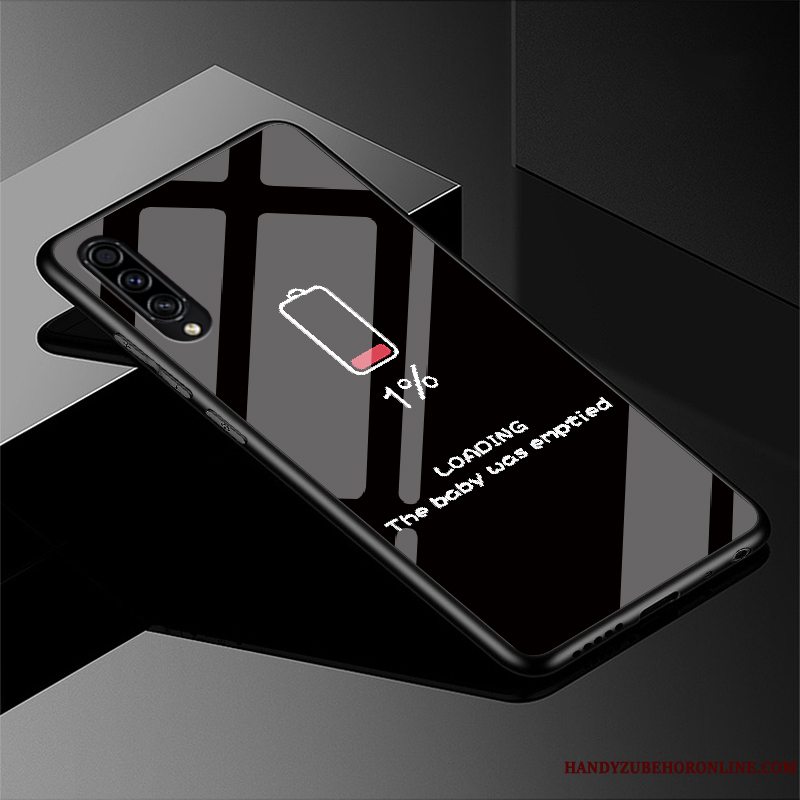Etui Samsung Galaxy A30s Tasker Glas Smuk, Cover Samsung Galaxy A30s Cartoon Nubuck Telefon