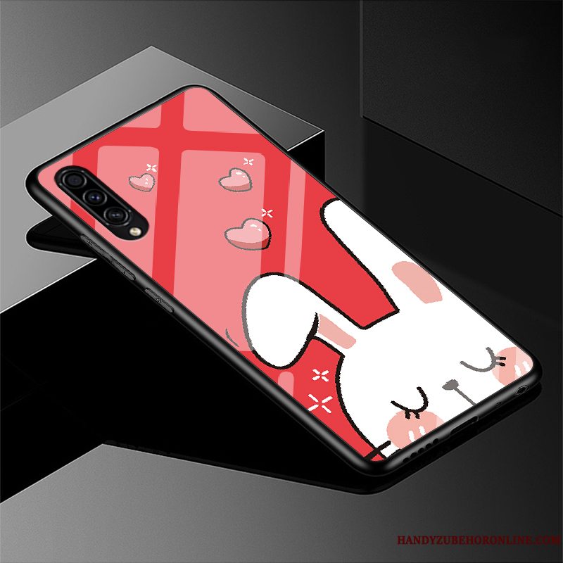 Etui Samsung Galaxy A30s Tasker Glas Smuk, Cover Samsung Galaxy A30s Cartoon Nubuck Telefon